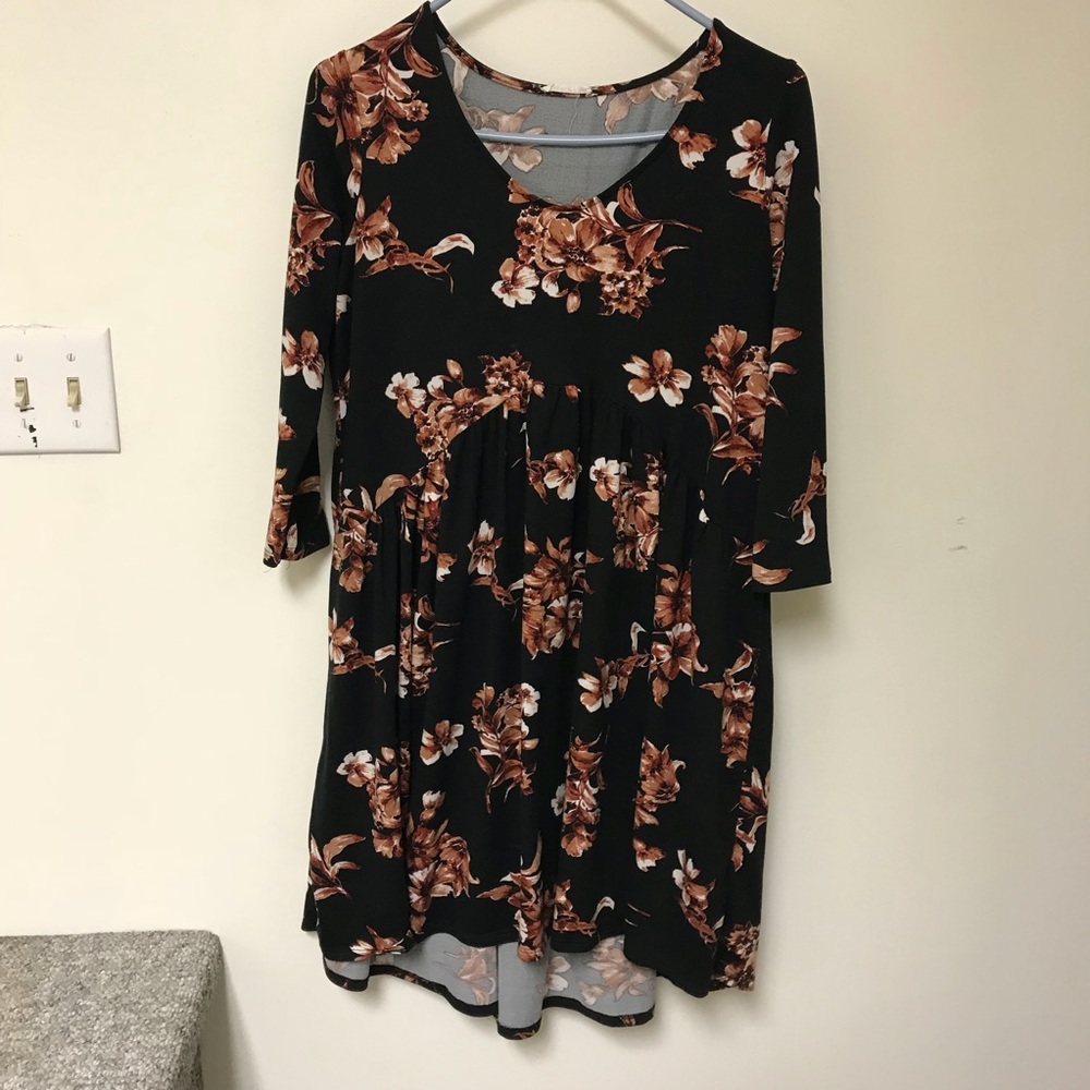 Floral Swing Dress